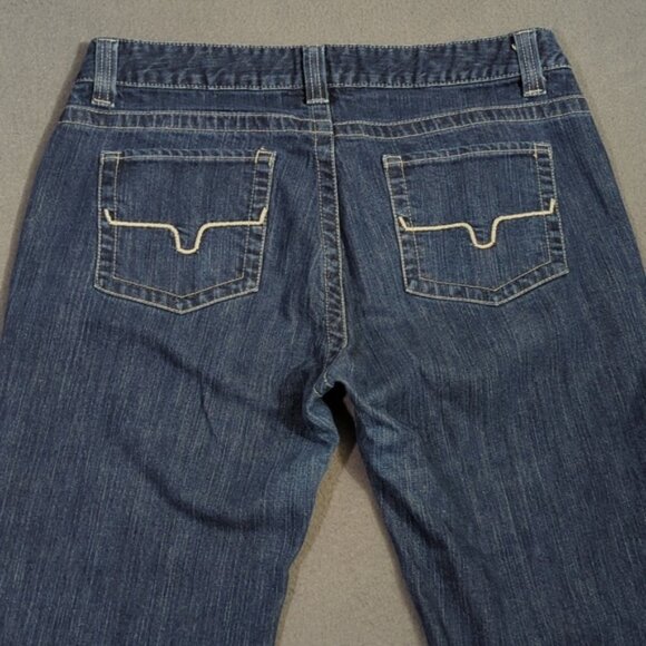 Kimes Ranch Jeans Women's 12x32 Blue Jolene Low Rise Bootcut Western Denim Rodeo - Picture 1 of 11